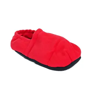Factory Customised Relaxing Foot Skin Care Flaxseed Microwave Heated Shoes Moist Warm Slippers