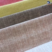 Home Deco 100% Polyester Leinen Sofa Couch bezug Schwere breite Leinen Stoff Polsterung Plain Fleece Stoff Material Stoff Home Decor