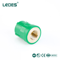 Raccord femelle PPR certifié NSF, douille filetée femelle en laiton pour raccords de plomberie industrielle et résidentielle eau chaude et froide