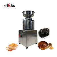 Machine de fabrication de beurre de cacahuètes et de pâte de tahini de sésame et de noix, capacité 40 kg/h, prix usine