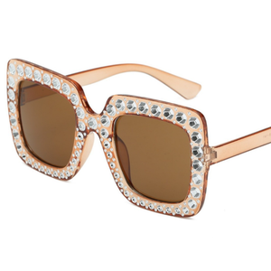 Lunettes de soleil en gros à monture PC effet ciel étoilé, protection UV400, monture oversize, lunettes de mode pour <span class=keywords><strong>les</strong></span> <span class=keywords><strong>vacances</strong></span> - Product Image 3
