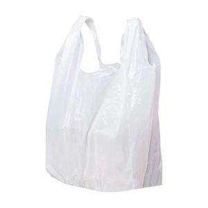 Sac en plastique blanc pour supermarché - Product Image 5