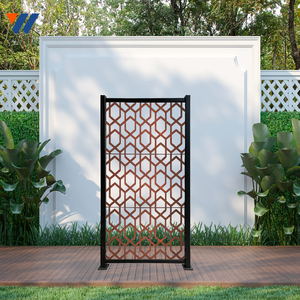 YW 하드웨어 금속 실내 2 6 패널 디바이더 10피트 120cm 150cm 180cm 1M 2M 2M X 2M 정원 스크린 녹 방지 - Product Image 5