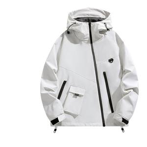 Aoyema abbigliamento sportivo personalizzato <span class=keywords><strong>giacca</strong></span> <span class=keywords><strong>a</strong></span> <span class=keywords><strong>vento</strong></span> da uomo di grandi dimensioni con cappuccio antivento <span class=keywords><strong>antipioggia</strong></span> ampia da alpinismo <span class=keywords><strong>giacca</strong></span> abbigliamento sportivo - Product Image 5