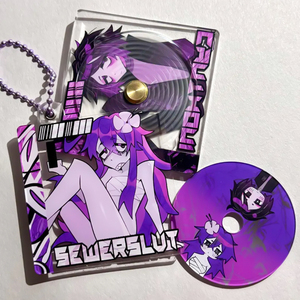 Cá nhân <span class=keywords><strong>mini</strong></span> Album CD Keychain Quà Tặng Ngày của Cha với âm nhạc yêu thích của cha được làm từ vật liệu nhựa bền - Product Image 2