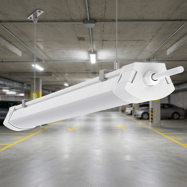 Zigbee 3.0 Smart LED Tri-Proof Light 1200mm 1350mm 40W CCT Adjustable IP65 Linear Light for Supermarket Retail