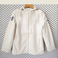 2026 Penjualan Terlaris Drop Shipping Jaket Angin Musim Panas Hoodie Sepak Bola Seragam Atasan