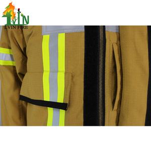 Combinaison de pompier de type allemand FEUERGERA, vêtements ignifuges pour pompiers, équipement de lutte contre l'incendie avec 4 couches NomexIIIA - Product Image 4