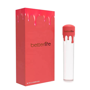 Logotipo personalizado colorido resistente a los niños sello concentrado botella de vidrio tubo tamaño King tubo con goteo tapa de silicona - Product Image 3