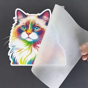 สติกเกอร์โฮโลแกรมแบบรีดร้อน พิมพ์ลายดิจิตอลตามสั่ง สติกเกอร์ไวนิล<span class=keywords><strong>แบบ</strong></span>ลอกออกได้ สำหรับเสื้อผ้า หมวก - Product Image 4