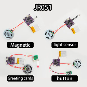 Costom programlanabilir 4M USB kaydedilebilir ışık sensörü müzik ses modülü için ses çipi DIY ses tebrik kartı ve Diy hediye - Product Image 1
