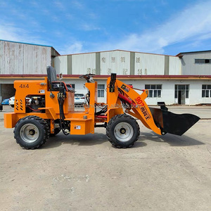 Mini Cargadora de Ruedas Diesel 4x4 Euro 5 EPA Hidráulica con Pala, Garra y Martillo para Agricultura, Construcción y Trabajos Agrícolas - Product Image 5