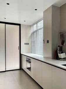 Modern Multifunctional Storage <b>Cabinet</b> with Drawers and Racks Ideal for Kitchen Organization - Product Image 5