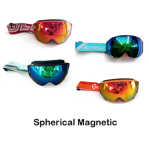 Kacamata Ski Olahraga Grosir Magnetik Bulat Anti-kabut Perlindungan UV TPU Bersepeda Olahraga Luar Ruangan - Product Image 3