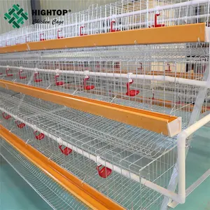 Hot Sale 3 Tiers A Type Egg Laying Hen Layer Chicken Cage For Poultry Farm In Philippines