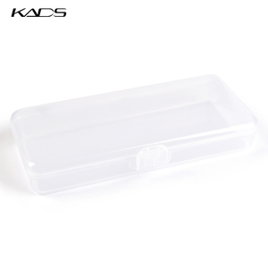 KADS Clear <b>Nail</b> Storage Box Portable Dustproof Multifunctional <b>Case</b> for <b>Nail</b> Pen Beauty Salon Home Use - Product Image 1