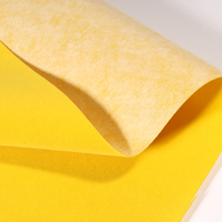 Boîte de rangement pour documents de bureau en tissu floqué anti-plis, avec doublure anti-rayures