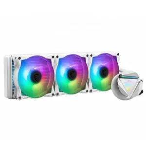 Hot sell MSI CORELIQUID 360R V2 White Integrated Water-cooled CPU Radiator ARGB Shenguang Synchronous Fan For PC Case