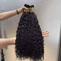 Cheveux Naturels en Gros, Cheveux Humains Vierges Non Traités, Extensions de Cheveux Humains en Vrac, Doux et Lisses, 100% Cheveux Humains, Prix d'Usine