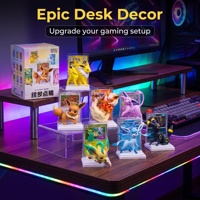 Nouvelle sortie : Coffret de figurines Pokémon Eeveelution, boîte mystère, collection Pokémon Painted Dream Vol.3, thème Eevee