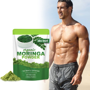 Polvo Puro de Moringa Oleifera al por Mayor, Molienda Fina, Superalimento Verde en Polvo para la Dieta Diaria - Product Image 1