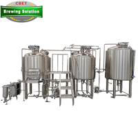 Équipement de brassage de bière nano 1BBL 2BBL 3BBL 5BBL, fabricant de système de micro-brasserie