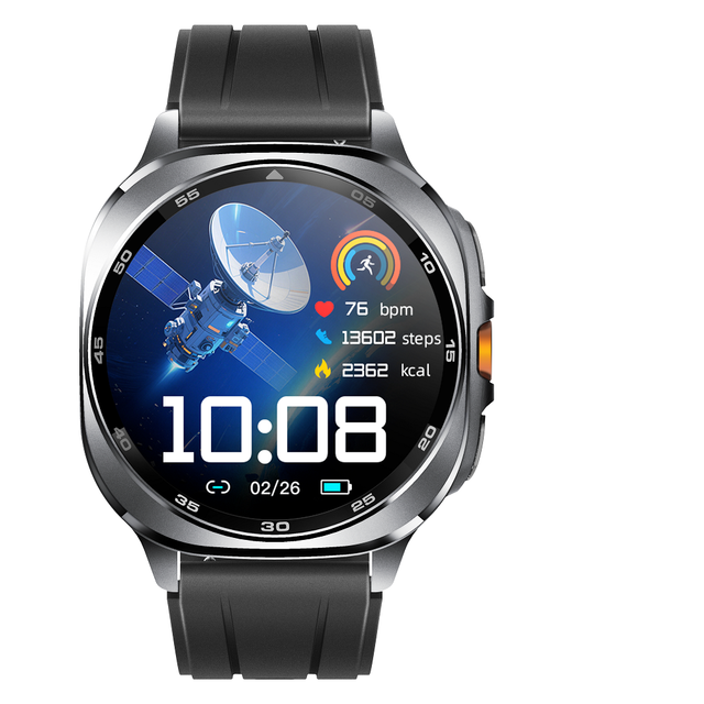TS400 1.4inch Amoled Touch Screen Smart Watches Android IOS System BT Calling  True Blood Oxygen Detection AI GPT Gps Reloj