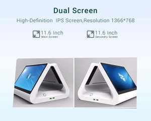 WUXIN ボルン・ド・コマンド レストラン タッチスクリーンPOS スキャナー付きキャッシュレジスターPOSシステム プリンター付きオールインワンPOS - Product Image 5