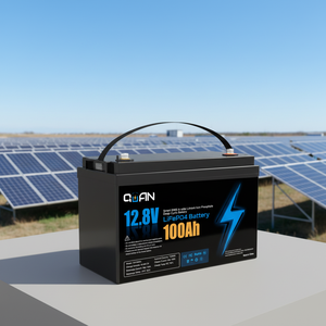 Batterie au lithium fer phosphate LiFePO4 12,8 V 100 Ah à cycle profond, durée de vie de 4000 cycles, pour UPS, moteur électrique de pêche à la traîne - Product Image 5