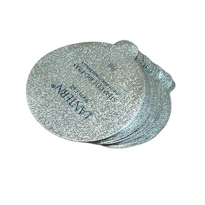 Warmte seal gestanst aluminiumfolie deksel voor pp/ps/pet/pvc/pe cup/fles