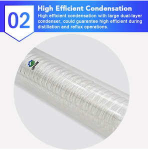 Planta piloto de reactor de vidrio automático 200L para investigación y desarrollo Motor de 220V como componente central Capacidad de 200L - Product Image 4