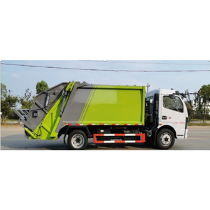 4x2 DIESEL <span class=keywords><strong>compactor</strong></span> xe tải 7 CBM rác Thùng rác Bộ sưu tập Hướng dẫn sử dụng truyền Euro 6 phát thải phía sau loader Điều kiện Mới - Product Image 5