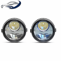 Projecteur de feux antibrouillard LED laser simple 2,0 pouces 110W 6000K à double faisceau 12V pour Honda Toyota