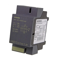 Module de commutation 6ED1057-4CA00/4EA00-0AA0 220V avec 8 entrées/sorties Modbus/Ethernet pour contrôle industriel PLC PAC et contrôleurs dédiés