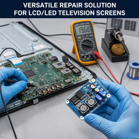 CA-869K Vgh Vgl DC Módulo de Reparación de Placa Convertidora Tcon para Cambio de Voltaje, Herramienta de Reparación de Panel LED LCD de TV, Placa de Montaje de Convertidores DC-DC