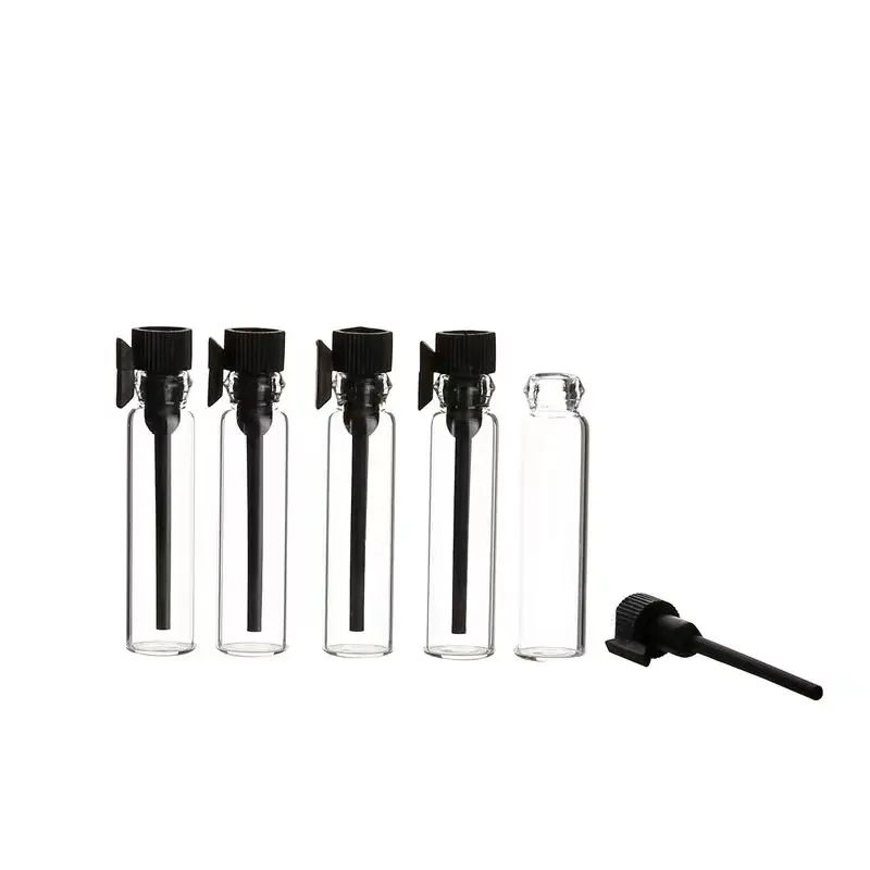 0.5ml 1ml 2ml 3ml profumo campionatore fiala tester bottiglia mini formato vetro campione di profumo fiale