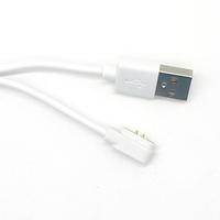 Charge rapide USB AM à 2PIN 2.84mm POGO PIN Cable Pogo Pin Charger pour Smart Watch