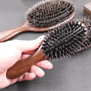 Cepillo de masaje para el cuidado del cabello, peine profesional de madera para masaje del cuero cabelludo - Product Image 4