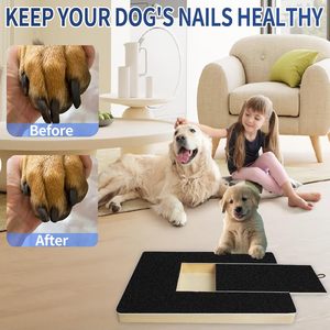 JQ Foldable Adjustable Dog <strong>Scratch</strong> <strong>Pad</strong> Dog <strong>Scratch</strong> Board Double Sided Dog Nail Scraper <strong>Pad</strong> for Clippers Alternative - Product Image 2