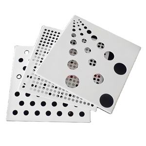 Feuille d'aluminium perforée <span class=keywords><strong>sur</strong></span> <span class=keywords><strong>mesure</strong></span> OEM de 1,5 mm pour mur-rideau extérieur d'école, décorative - Product Image 5