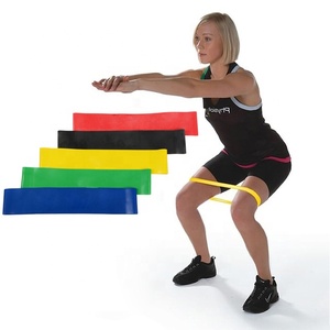 Bande élastique de résistance pour le yoga, bande élastique de <span class=keywords><strong>musculation</strong></span>, bande d'<span class=keywords><strong>exercice</strong></span> de Pilates, équipement de fitness pour les exercices de jambe élastiques - Product Image 1