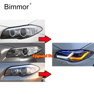 Bimmor 3 linterna del coche para <span class=keywords><strong>BMW</strong></span> <span class=keywords><strong>F10</strong></span> F18 2010-2016 la luz xenón actualizado modificado <span class=keywords><strong>M5</strong></span> faro LED plug and play - Product Image 2