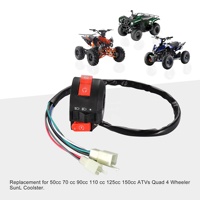 GOOFIT — interrupteur de haut-parleurs sans fil, lumière gauche, pour atv Quad 4 roues, taoo SunL, 50cc 70cc 90cc 110cc 125cc 150cc