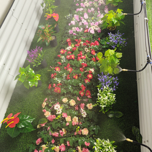 Kit de pulvérisateur de brumisation réglable à 360 ° Système de refroidissement par brumisation avec minuterie pour jardins, serres d'irrigation - Product Image 5