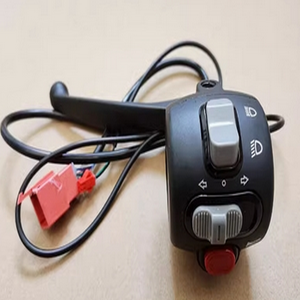 Xe đạp điện tự làm một phần Xe tay ga ga với cảnh báo chuyển đổi bên phải tăng tốc và bên trái tay lái + Còi chuyển đổi - Product Image 4