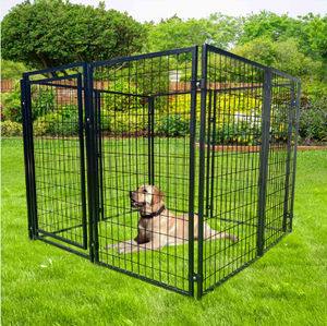 กรงสุนัขราคาถูก กรงสุนัขสแตนเลส คอกสัตว์เลี้ยง - Product Image 4