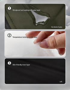 Grensoverschrijdende winter nieuwe hondenkleding outdoor grote honden windjack koudebestendig warm comfortabel huisdierkleding - Product Image 6