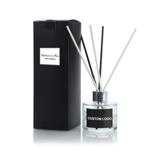 Profumo Aroma Glass Luxury Custom Reed diffusore bottiglie 150Ml Home Fragrance Set e Packaging