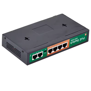 Switch POE Non-Manageable 4+2 FE 48V-56V IEEE802.3af/at untuk Kamera IP Keamanan  Daya & Data Terintegrasi CE FCC - Product Image 3