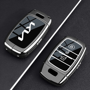 Housse de protection pour clé <span class=keywords><strong>Kia</strong></span> K3 K5 Sonet Stonic KX5 <span class=keywords><strong>Sportage</strong></span> EV5 Seltos K4 avec <span class=keywords><strong>porte</strong></span>-clés - Product Image 3